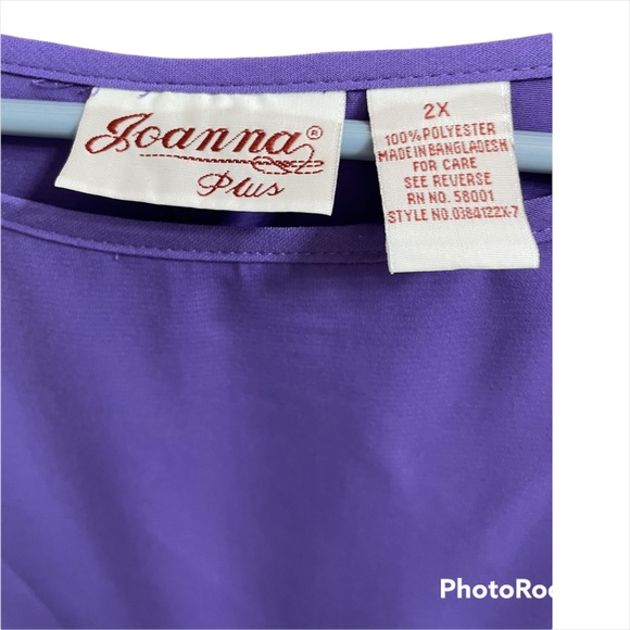 Ladies Dress Top 2X  EUC - Picture 3 of 9